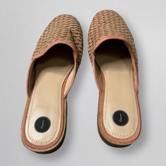 Journee Collection Women's Tan Woven Loafers Size 10 - Picture 5 of 7